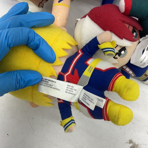 Random Mixed Anime Cartoon Character Plush Dolls Natsuki My Hero Academia Etc - Picture 6 of 7
